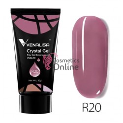 PolyGel UV/ LED pentru unghii false Venalisa 30g - R20 Anarchy + 1 Gel color de 5g Venalisa Cadou